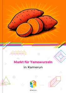 Markt für Yamswurzeln in Kamerun