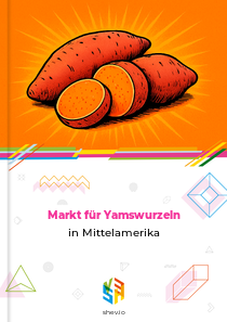 Markt für Yamswurzeln in Mittelamerika