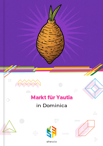 Markt für Yautia in Dominica