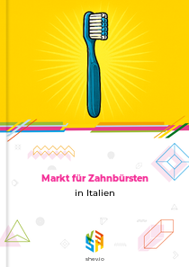 Markt für Zahnbürsten in Italien