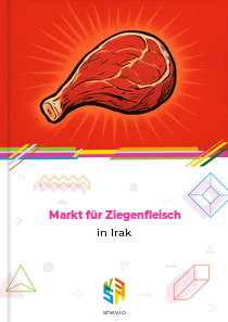 Markt für Ziegenfleisch in Irak