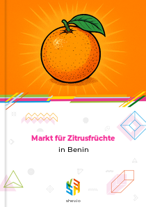 Markt für Zitrusfrüchte in Benin