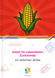 Markt für zubereiteten Zuckermais im östlichen Afrika