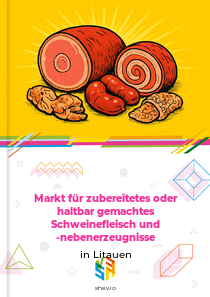 Markt für zubereitetes oder haltbar gemachtes Schweinefleisch und -nebenerzeugnisse in Litauen