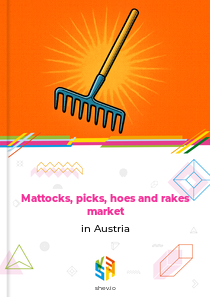 Mattocks, picks, hoes and rakes market in Austria