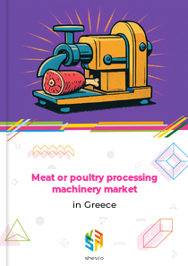 Meat or poultry processing machinery market in Greece
