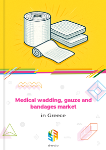 Medical wadding, gauze and bandages market in Greece