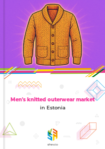 Men's knitted outerwear market in Estonia