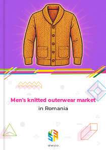 Men's knitted outerwear market in Romania