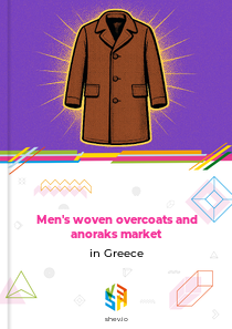 Men's woven overcoats and anoraks market in Greece