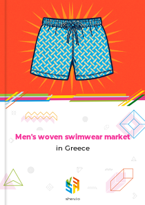 Men's woven swimwear market in Greece