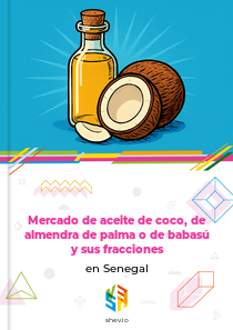 Mercado de aceite de coco, de almendra de palma o de babasú y sus fracciones en Senegal