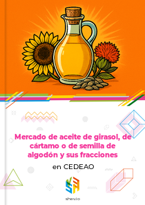 Mercado de aceite de girasol, de cártamo o de semilla de algodón y sus fracciones en CEDEAO