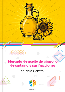 Mercado de aceite de girasol o de cártamo y sus fracciones en Asia Central