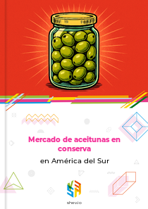 Mercado de aceitunas en conserva en América del Sur