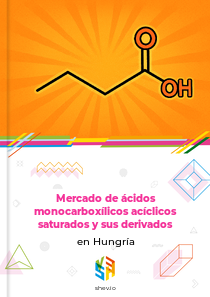 Mercado de ácidos monocarboxílicos acíclicos saturados y sus derivados en Hungría
