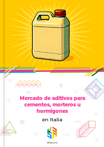 Mercado de aditivos para cementos, morteros u hormigones en Italia