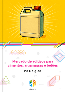 Mercado de aditivos para cimentos, argamassas e betões na Bélgica