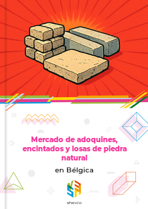 Mercado de adoquines, encintados y losas de piedra natural en Bélgica