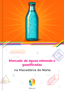 Mercado de águas minerais e gaseificadas na Macedônia do Norte