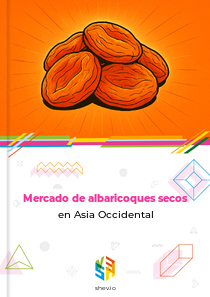 Mercado de albaricoques secos en Asia Occidental