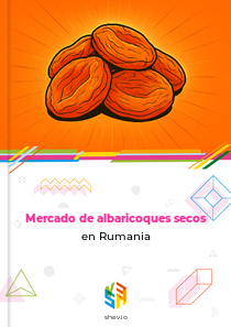 Mercado de albaricoques secos en Rumania