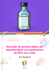Mercado de alcohol etílico sin desnaturalizar con graduación de 80% vol o más en Suecia