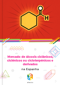 Mercado de álcoois ciclânicos, ciclénicos ou cicloterpénicos e derivados na Espanha