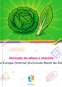 Mercado de alface e chicória na Europa Oriental (incluindo Norte da Ásia)