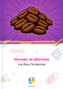 Mercado de alfarrobas na Ásia Ocidental