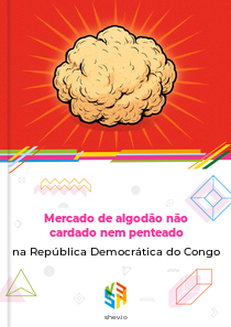 Mercado de algodão não cardado nem penteado na República Democrática do Congo
