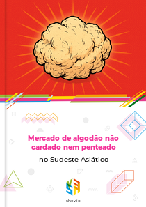 Mercado de algodão não cardado nem penteado no Sudeste Asiático