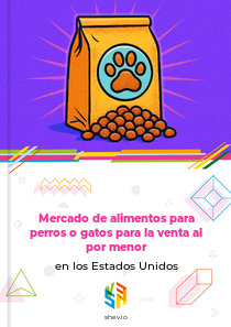 Mercado de alimentos para perros o gatos para la venta al por menor en los Estados Unidos