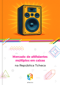 Mercado de altifalantes múltiplos em caixas na República Tcheca