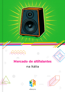 Mercado de altifalantes na Itália