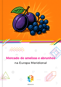 Mercado de ameixas e abrunhos na Europa Meridional