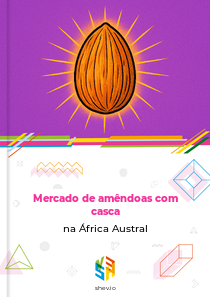 Mercado de amêndoas com casca na África Austral