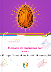 Mercado de amêndoas com casca na Europa Oriental (incluindo Norte da Ásia)