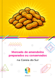 Mercado de amendoins preparados ou conservados na Coreia do Sul