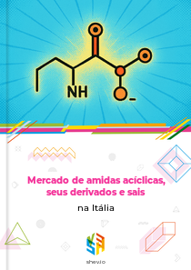 Mercado de amidas acíclicas, seus derivados e sais na Itália