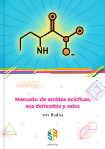 Mercado de amidas acíclicas, sus derivados y sales en Italia
