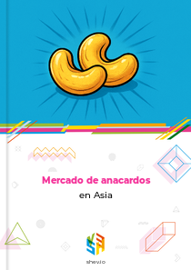 Mercado de anacardos en Asia