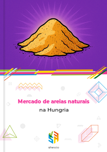 Mercado de areias naturais na Hungria