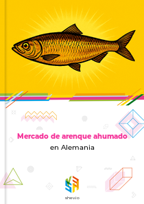 Mercado de arenque ahumado en Alemania