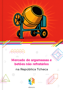 Mercado de argamassas e betões não refratários na República Tcheca