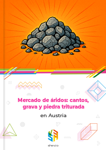 Mercado de áridos: cantos, grava y piedra triturada en Austria