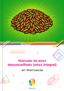 Mercado de arroz descascarillado (arroz integral) en Marruecos