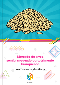 Mercado de arroz semibranqueado ou totalmente branqueado no Sudeste Asiático