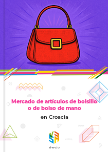 Mercado de artículos de bolsillo o de bolso de mano en Croacia