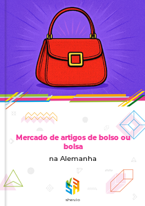 Mercado de artigos de bolso ou bolsa na Alemanha